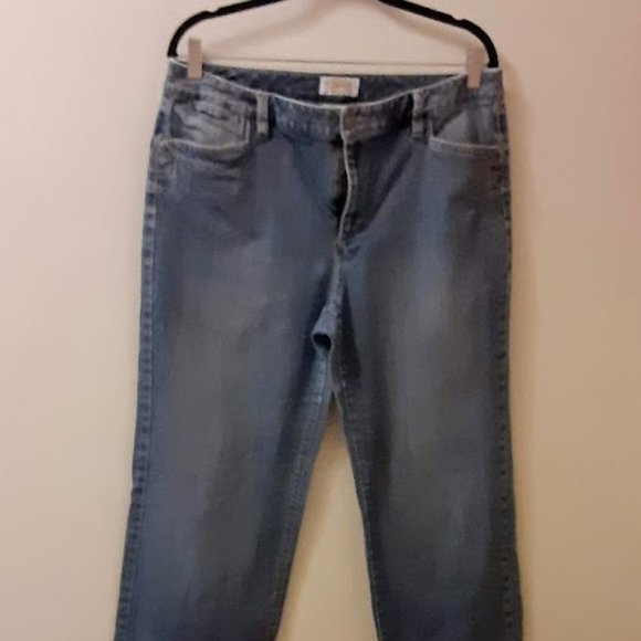 TALBOT'S SIZE 14 PETITES JEANS - Picture 1 of 7